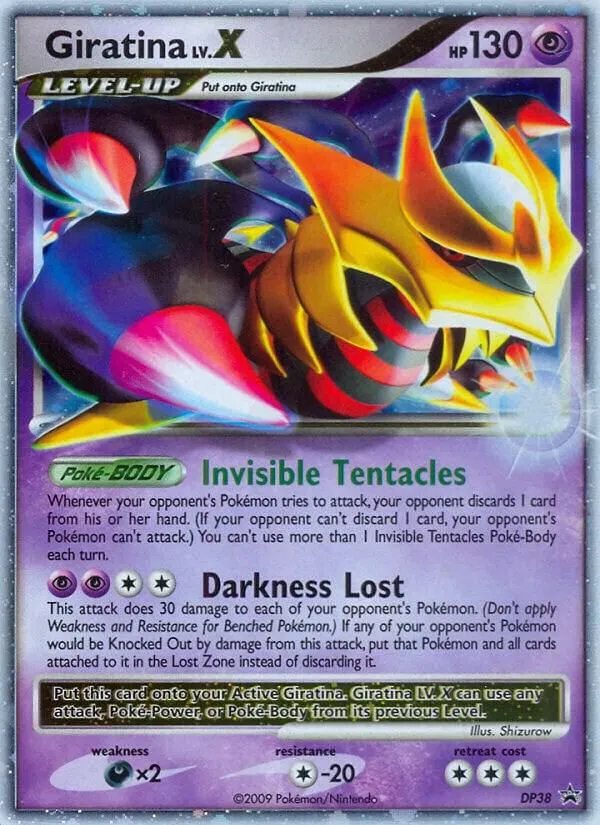 Giratina LV.X — Diamond and Pearl Promos — Pokemon