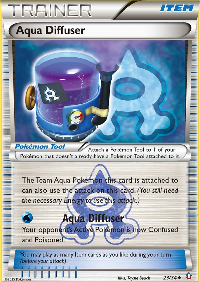 Aqua Diffuser — Double Crisis — Pokémon