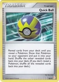 Quick Ball — DP Trainer Kit: Manaphy & Lucario — Pokémon