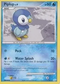 Piplup — DP Trainer Kit: Manaphy & Lucario — Pokemon