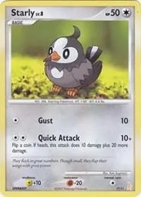 Etourmi Lv.8 — DP Trainer Kit: Manaphy & Lucario — Pokémon