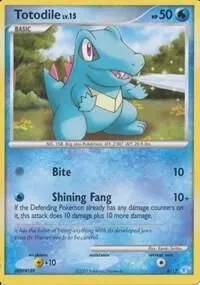 Totodile — DP Trainer Kit: Manaphy & Lucario — Pokemon