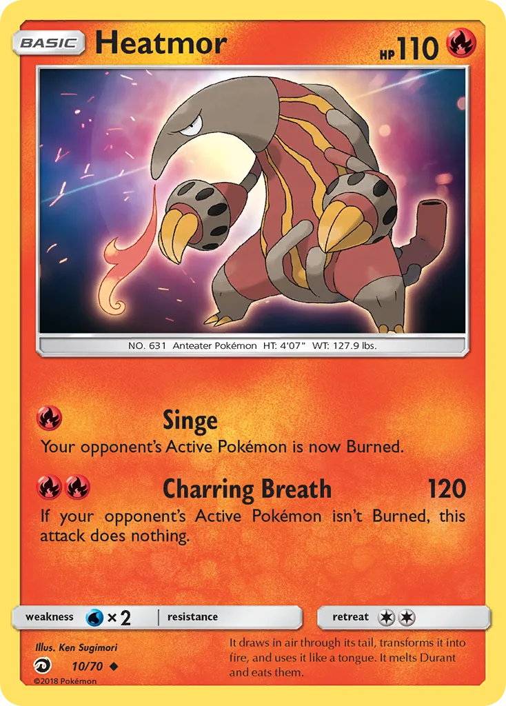 Heatmor — Dragon Majesty — Pokemon