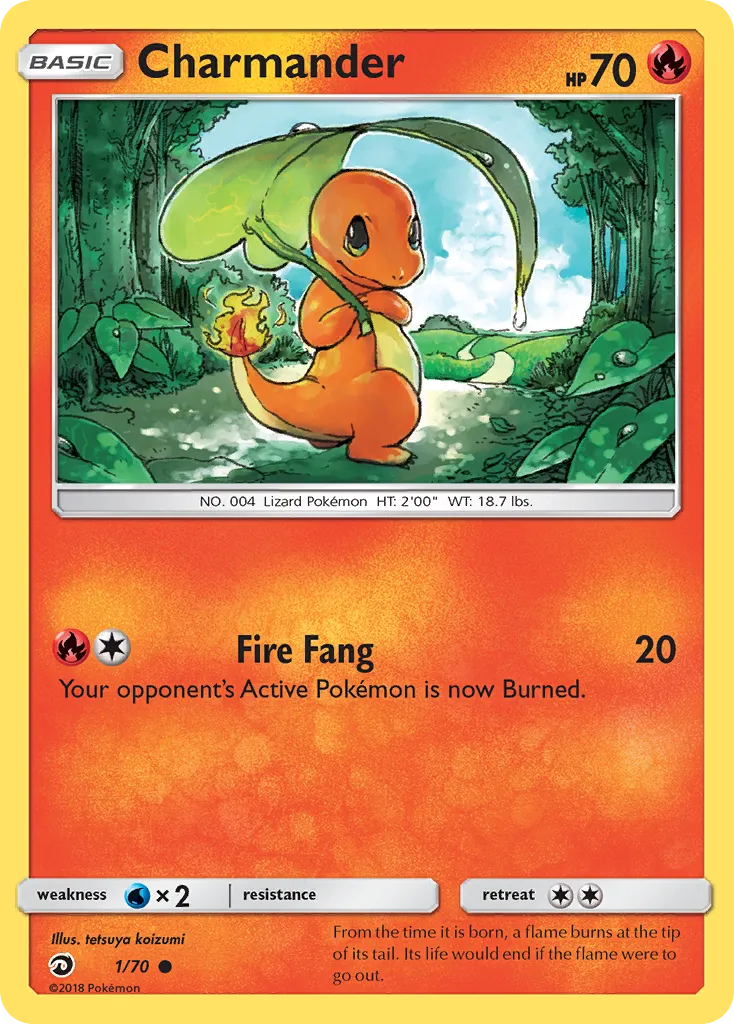 Charmander — Dragon Majesty — Pokémon
