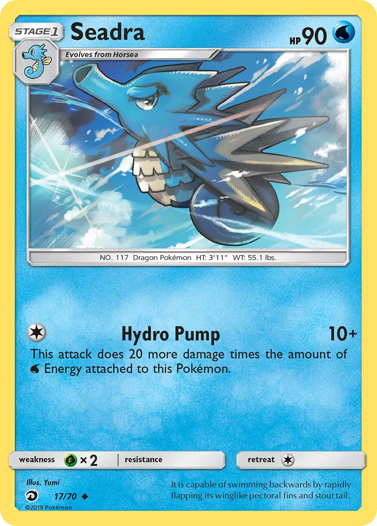 Seadra — Dragon Majesty — Pokémon