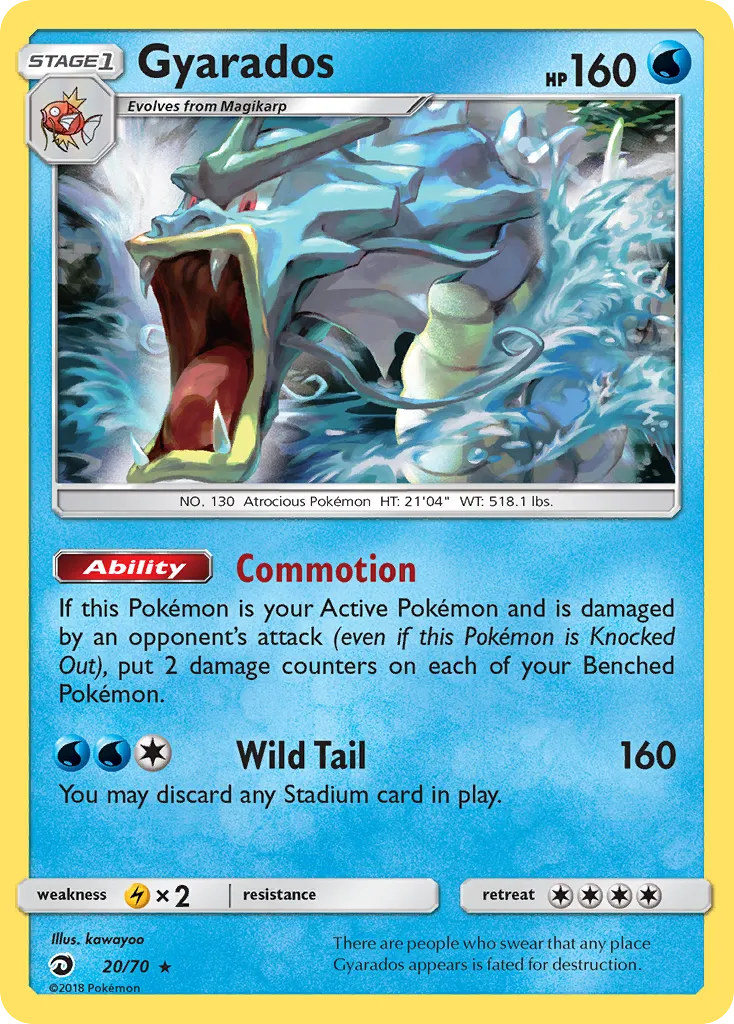 Gyarados — Dragon Majesty — Pokemon