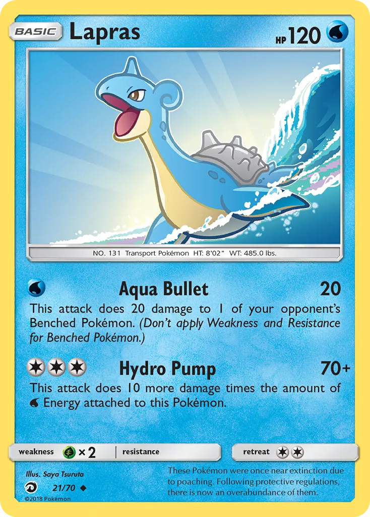 Lapras — Dragon Majesty — Pokemon
