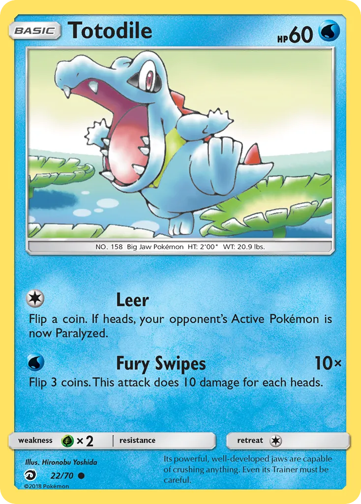 Totodile — Dragon Majesty — Pokemon