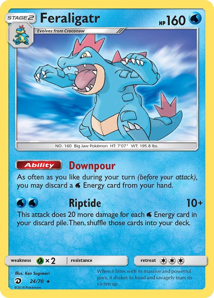 Feraligatr — Dragon Majesty — Pokémon