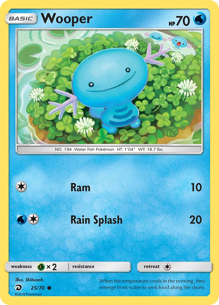 Wooper — Dragon Majesty — Pokemon