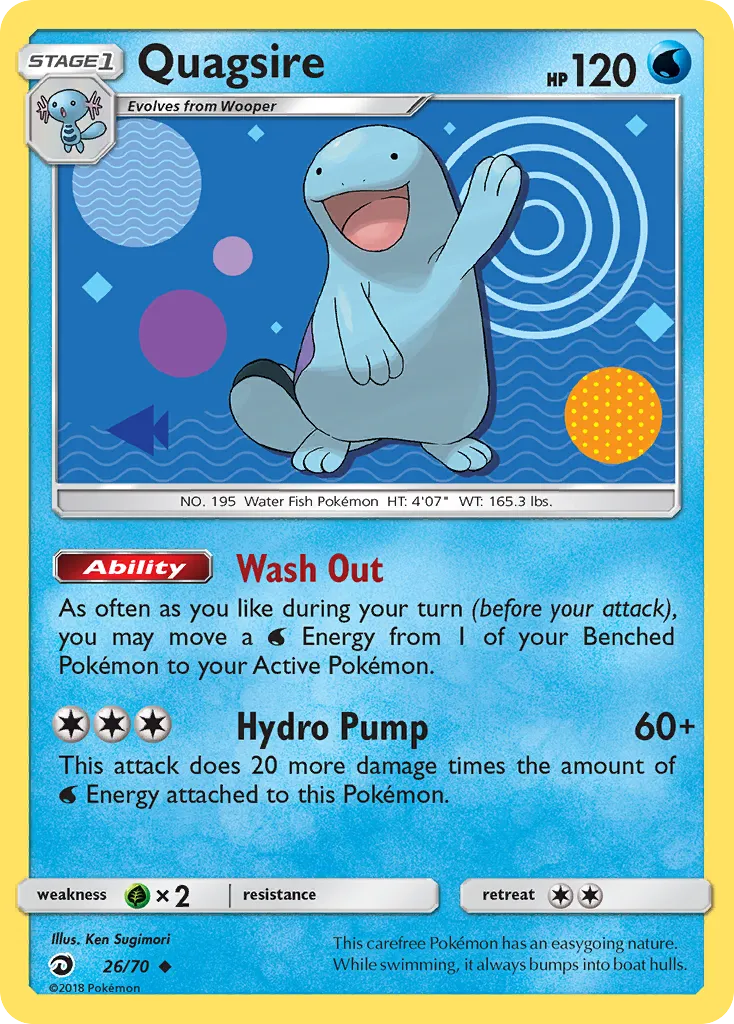 Quagsire — Dragon Majesty — Pokémon