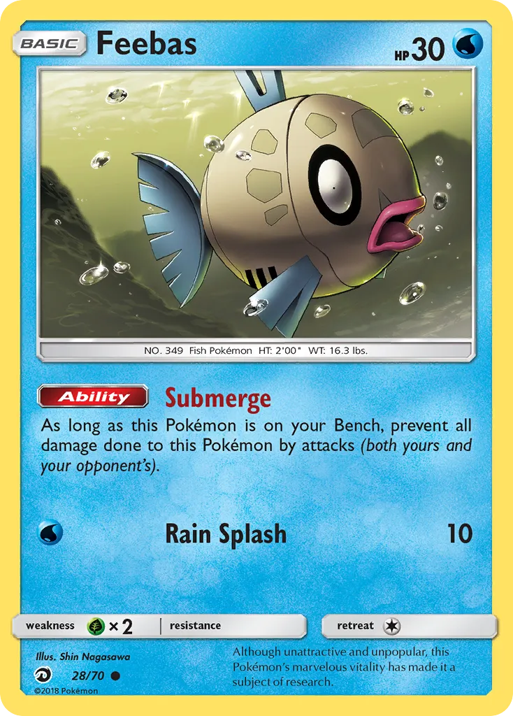 Feebas — Dragon Majesty — Pokemon