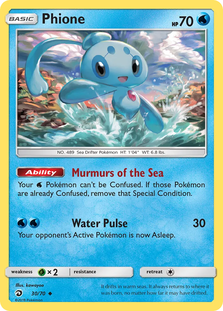 Phione — Dragon Majesty — Pokemon