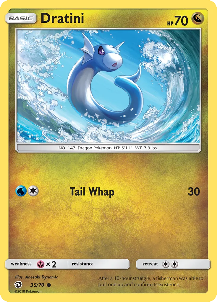 Dratini — Dragon Majesty — Pokemon