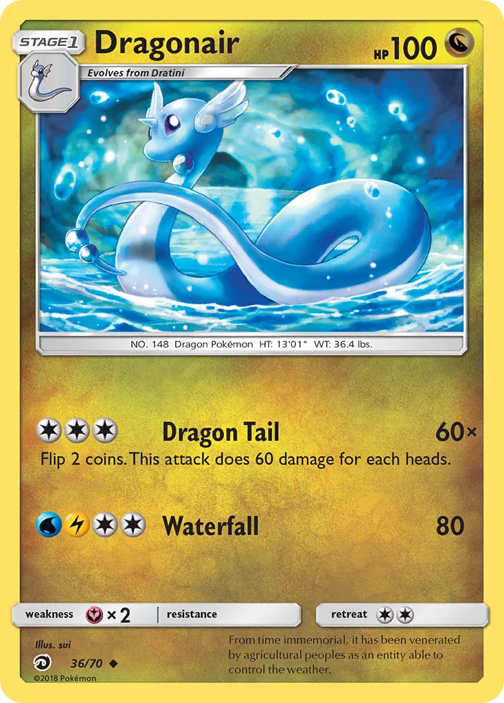 Dragonair — Dragon Majesty — Pokemon