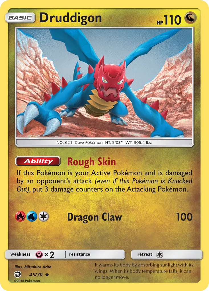 Druddigon — Dragon Majesty — Pokemon