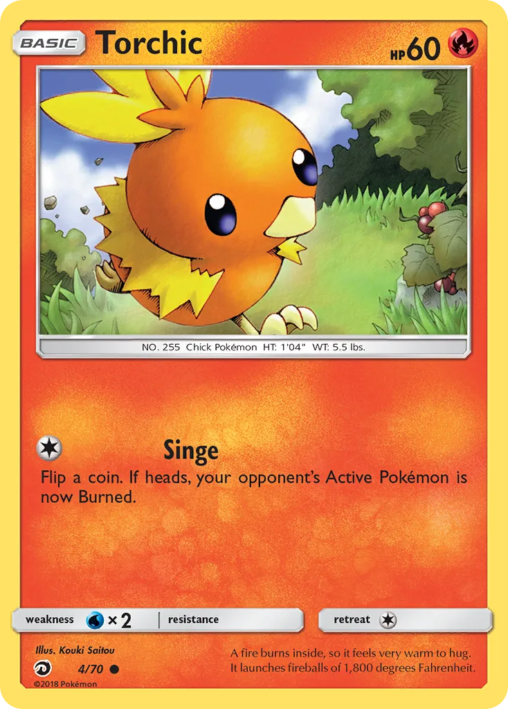 Torchic — Dragon Majesty — Pokemon