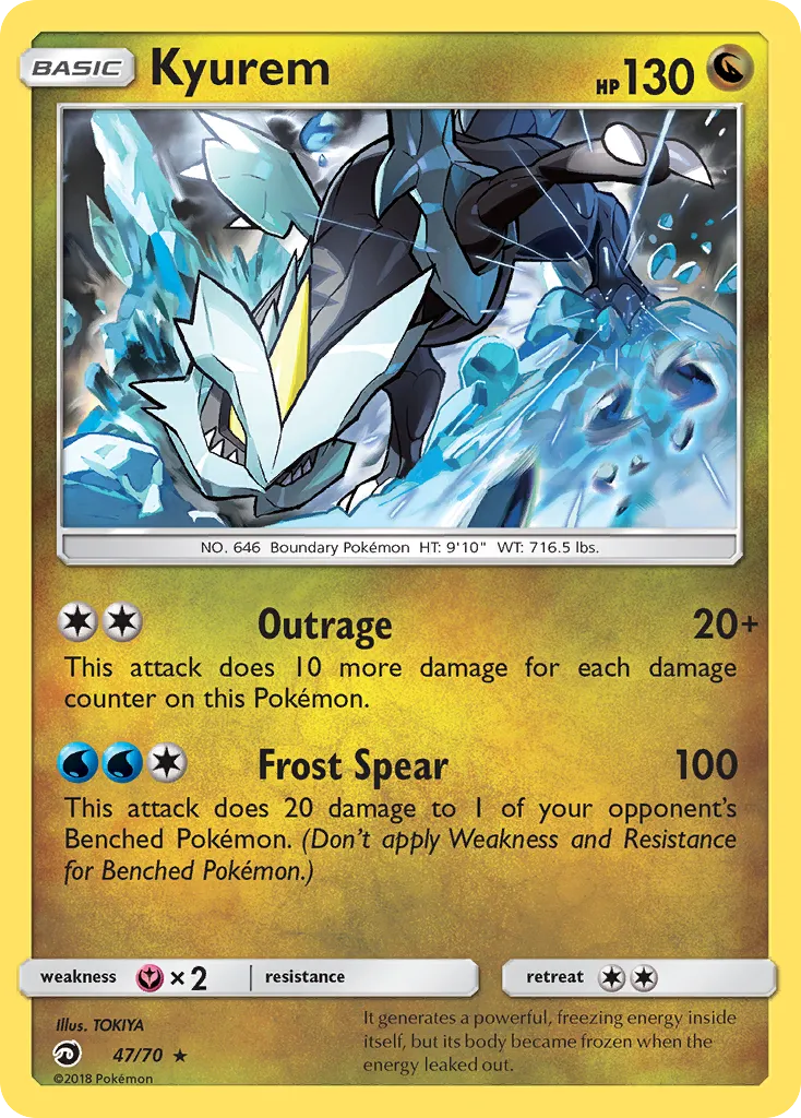 Kyurem — Dragon Majesty — Pokemon
