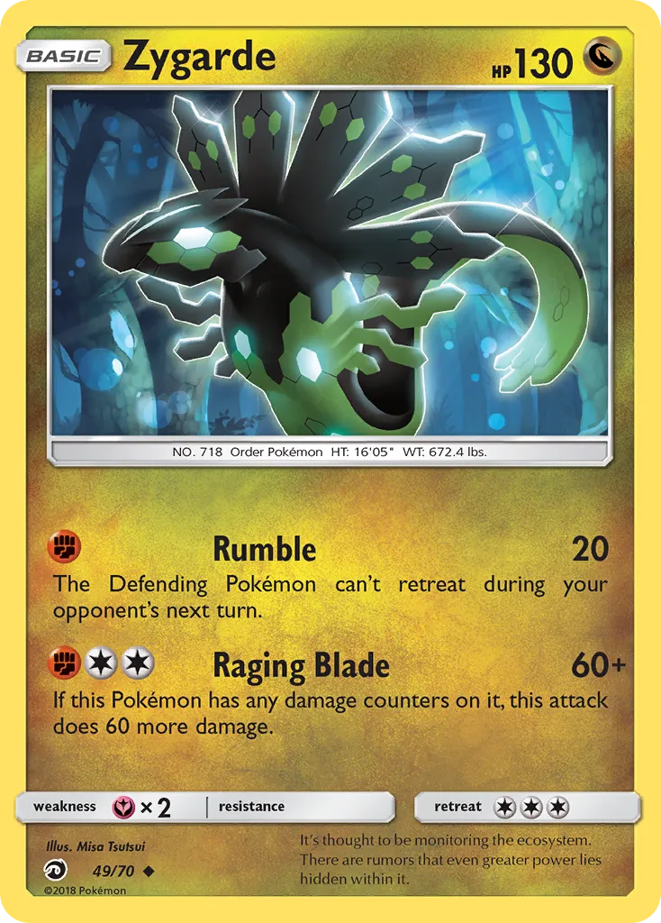 Zygarde — Dragon Majesty — Pokemon