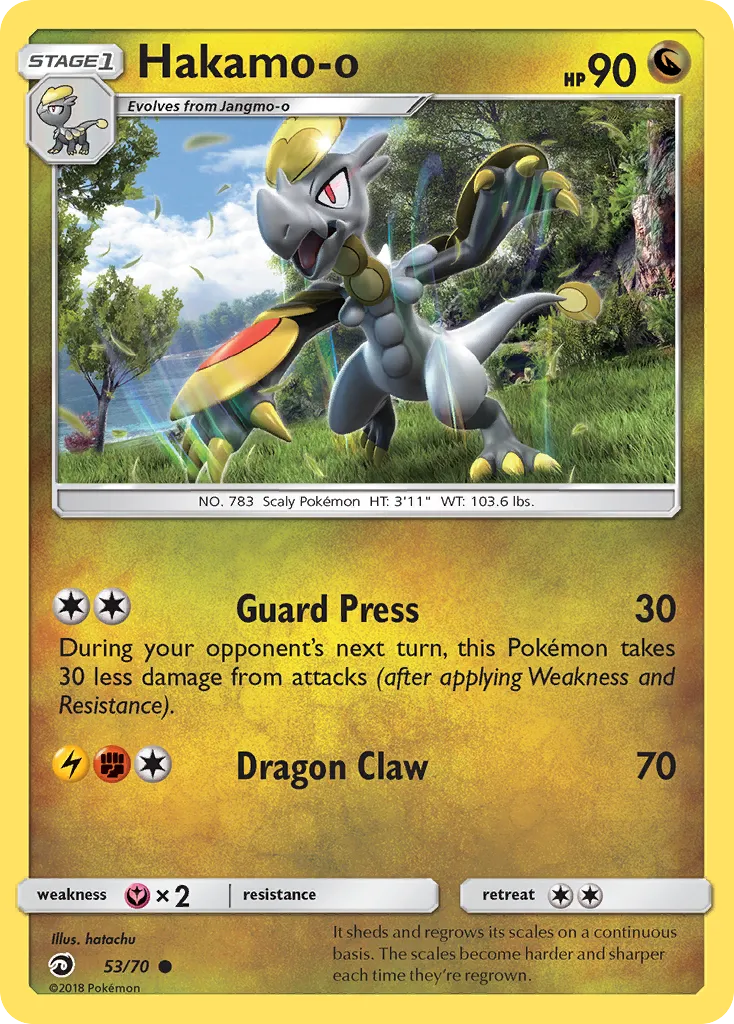 Hakamo-o — Dragon Majesty — Pokemon