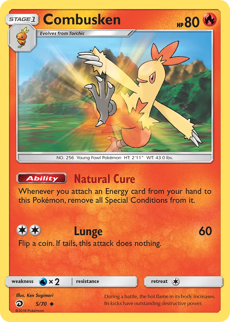 Combusken — Dragon Majesty — Pokemon