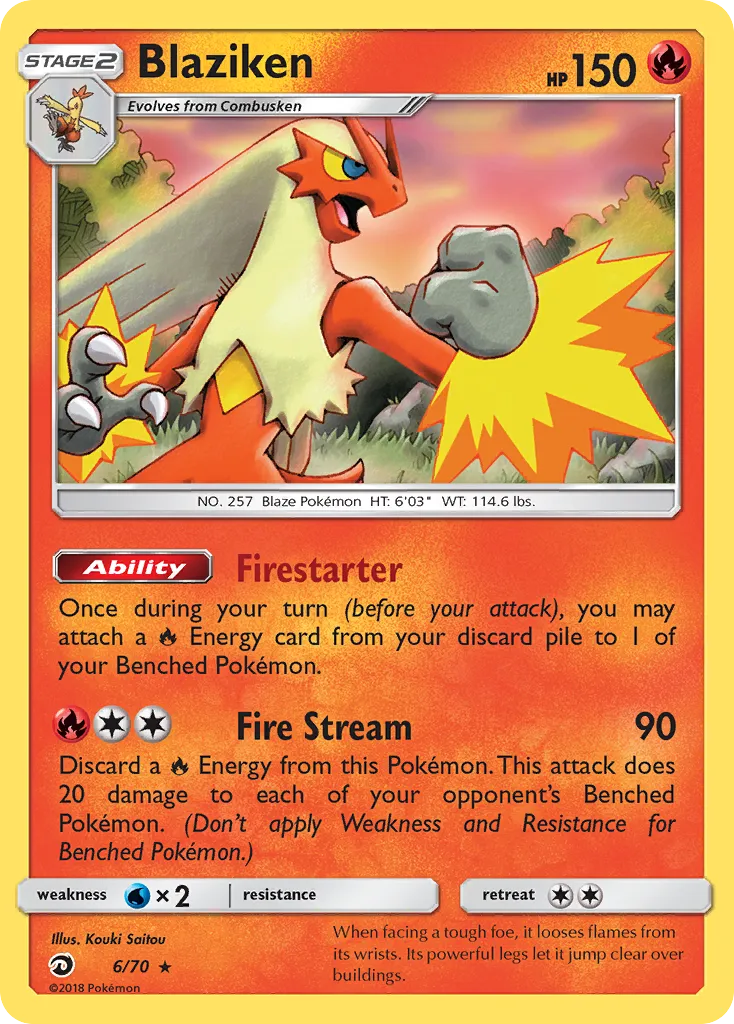 Blaziken — Dragon Majesty — Pokemon