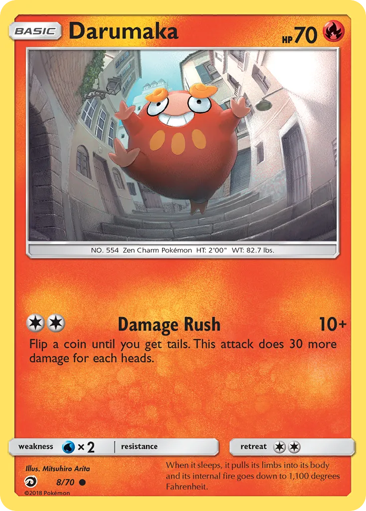 Darumaka — Dragon Majesty — Pokemon