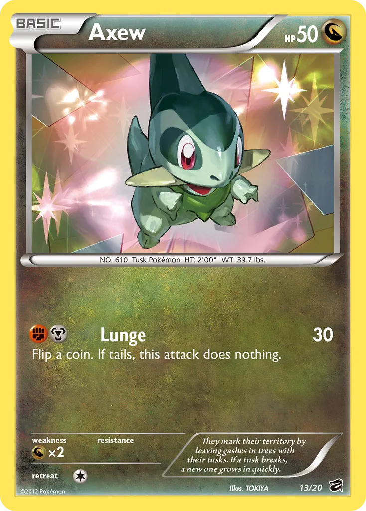 Axew — Dragon Vault — Pokemon