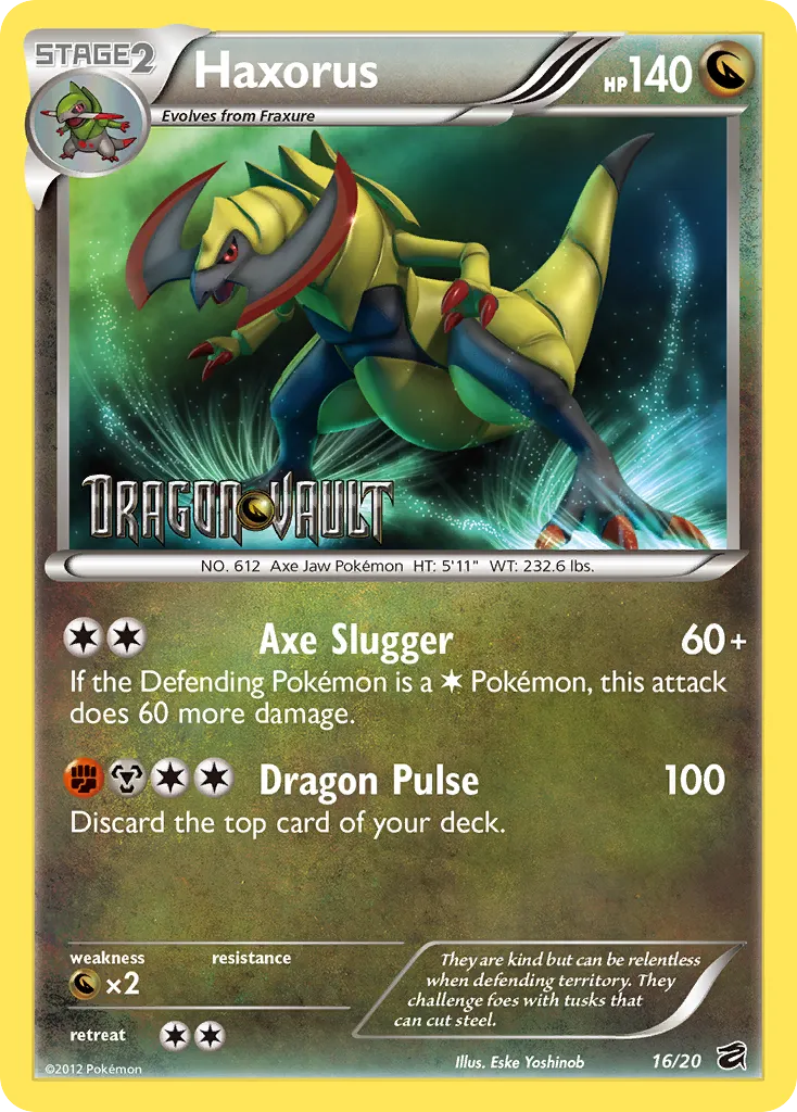 Haxorus — Dragon Vault — Pokémon