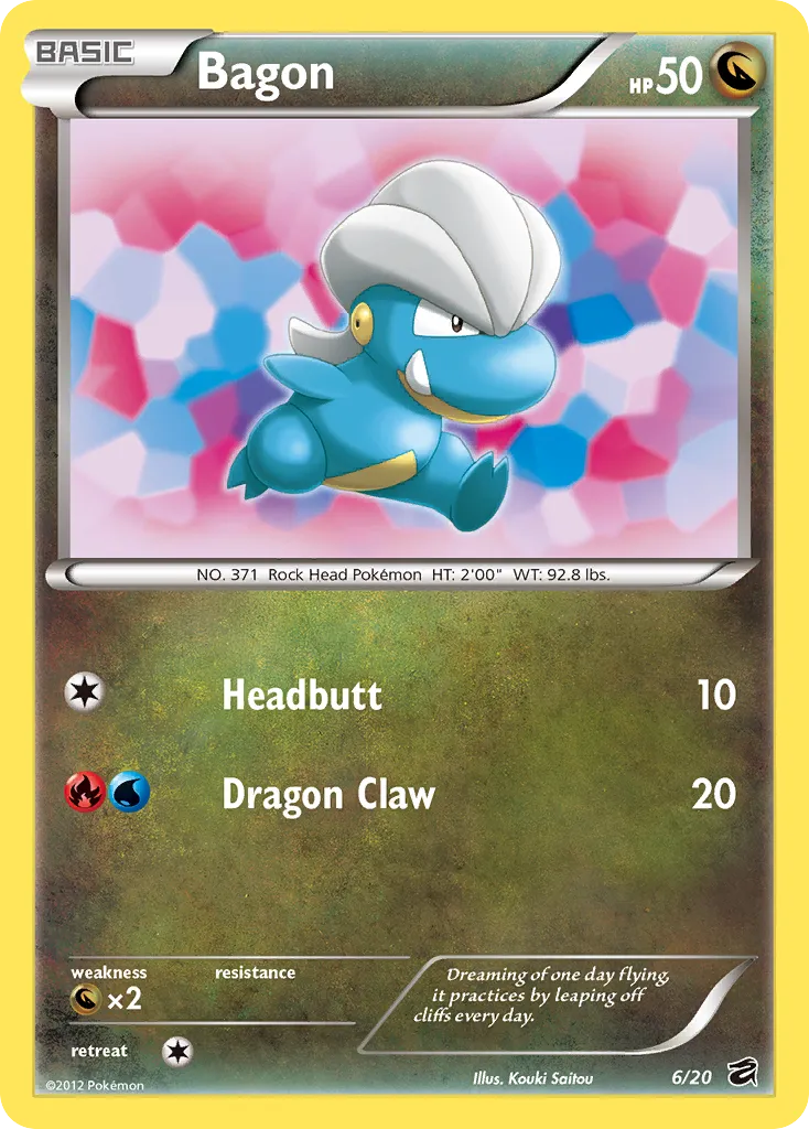 Bagon — Dragon Vault — Pokémon