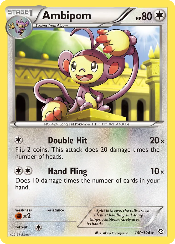 Ambipom — Dragons Exalted — Pokemon