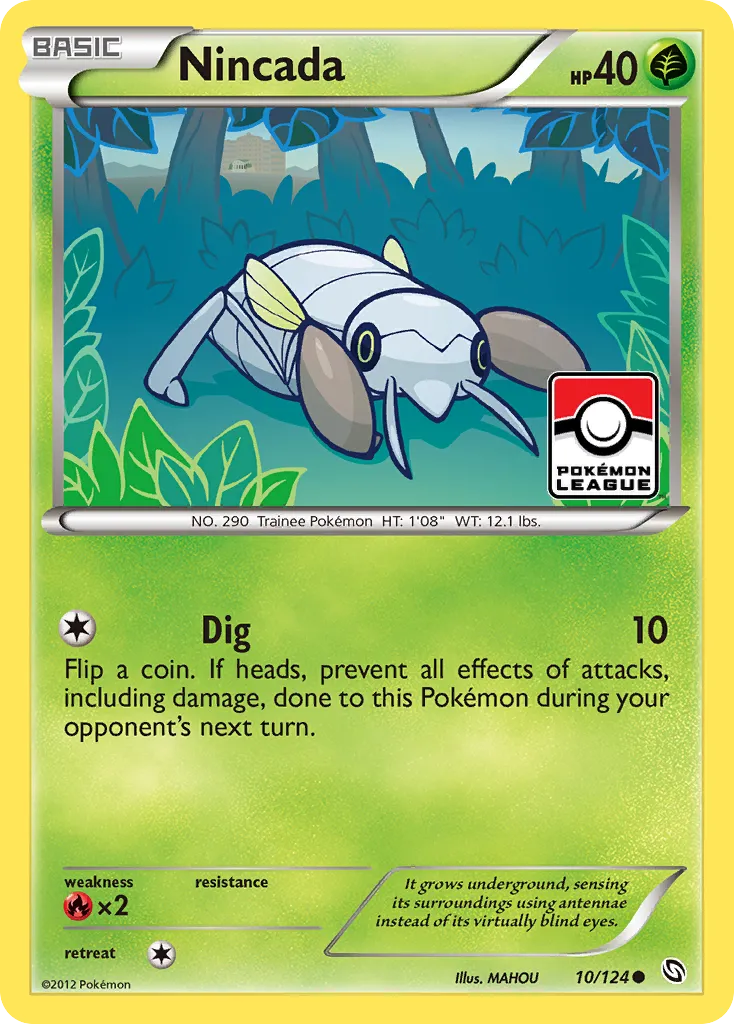Nincada — Dragons Exalted — Pokemon