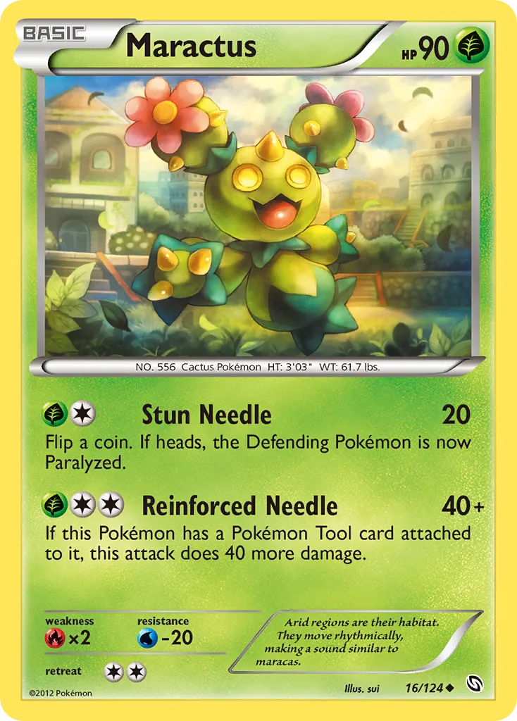 Maractus — Dragons Exalted — Pokémon