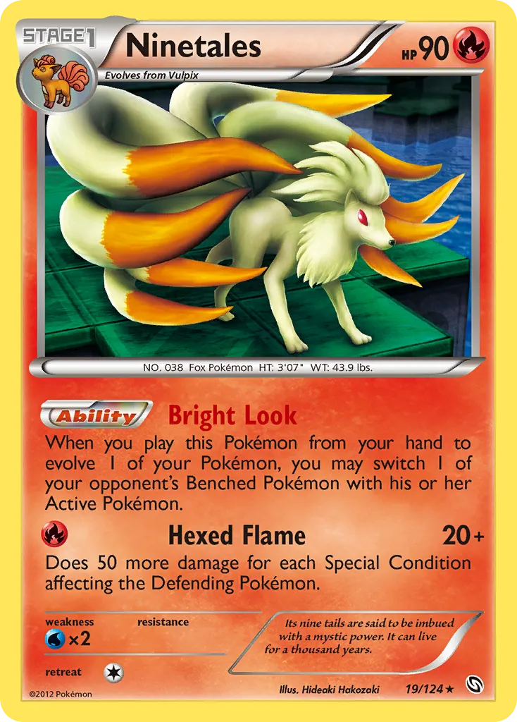Ninetales — Dragons Exalted — Pokemon