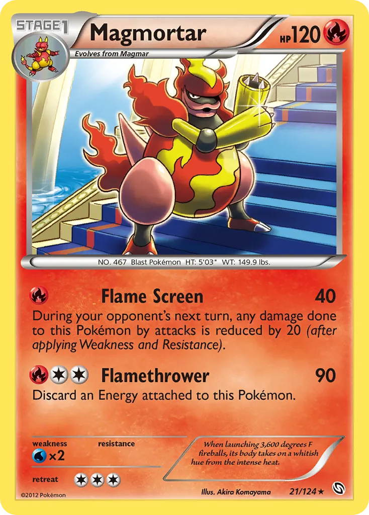 Magmortar — Dragons Exalted — Pokémon