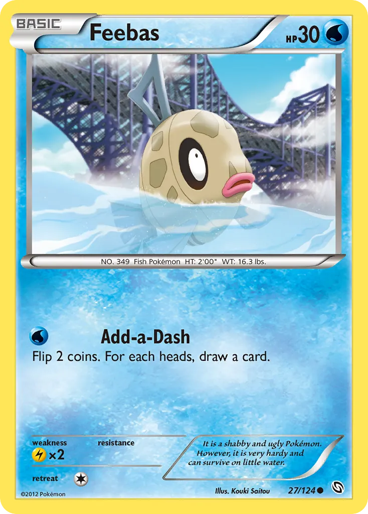 Feebas — Dragons Exalted — Pokémon