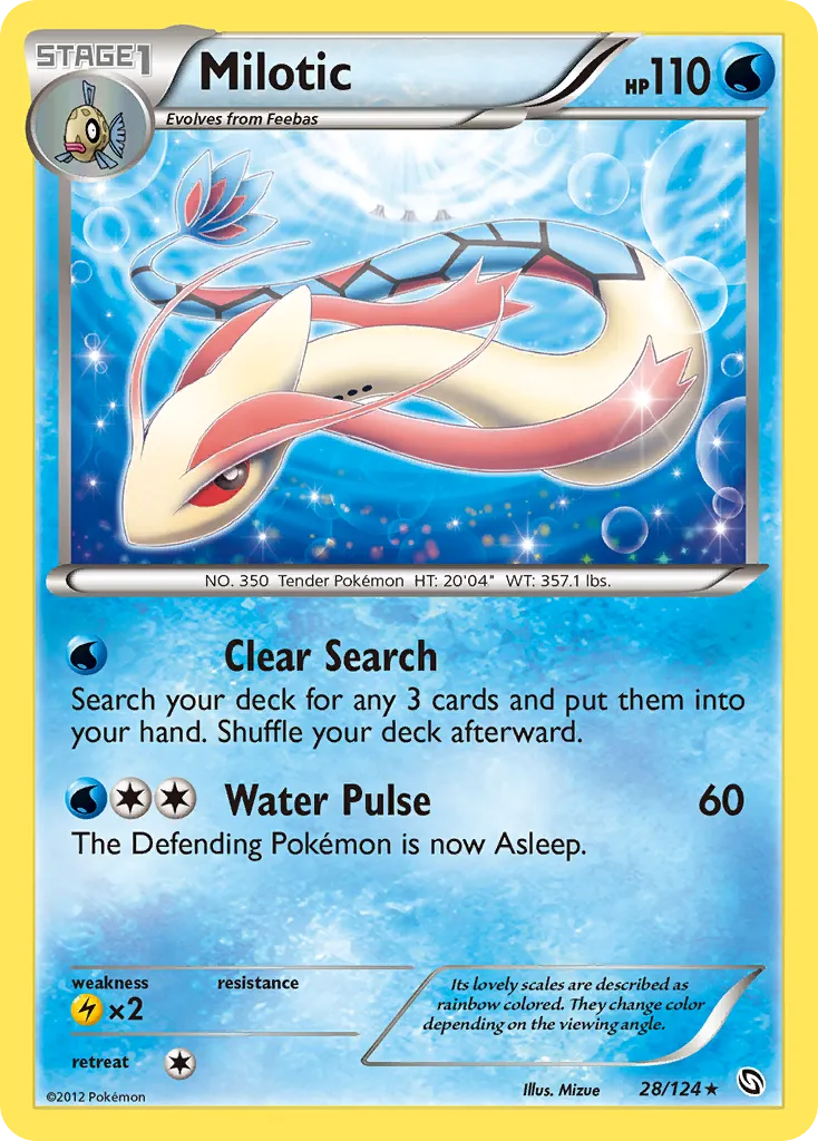 Milotic — Dragons Exalted — Pokemon