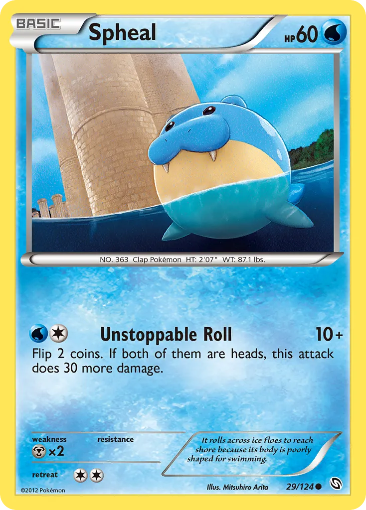 Spheal — Dragons Exalted — Pokémon