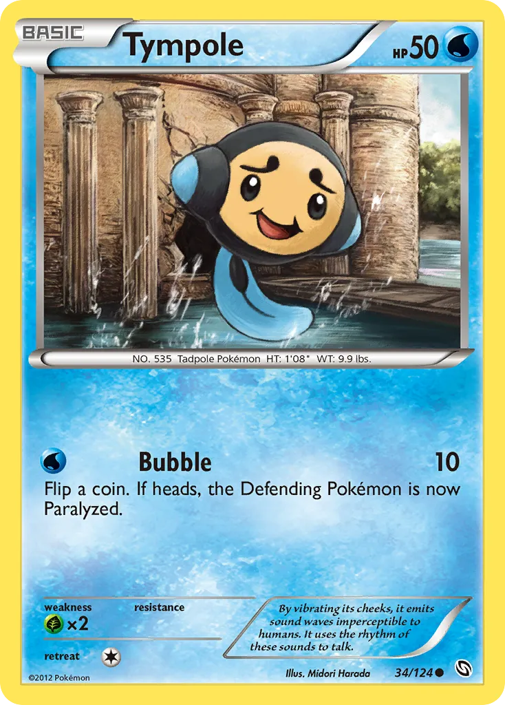 Tympole — Dragons Exalted — Pokemon