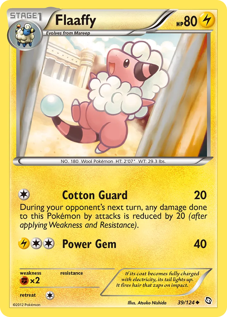 Flaaffy — Dragons Exalted — Pokémon