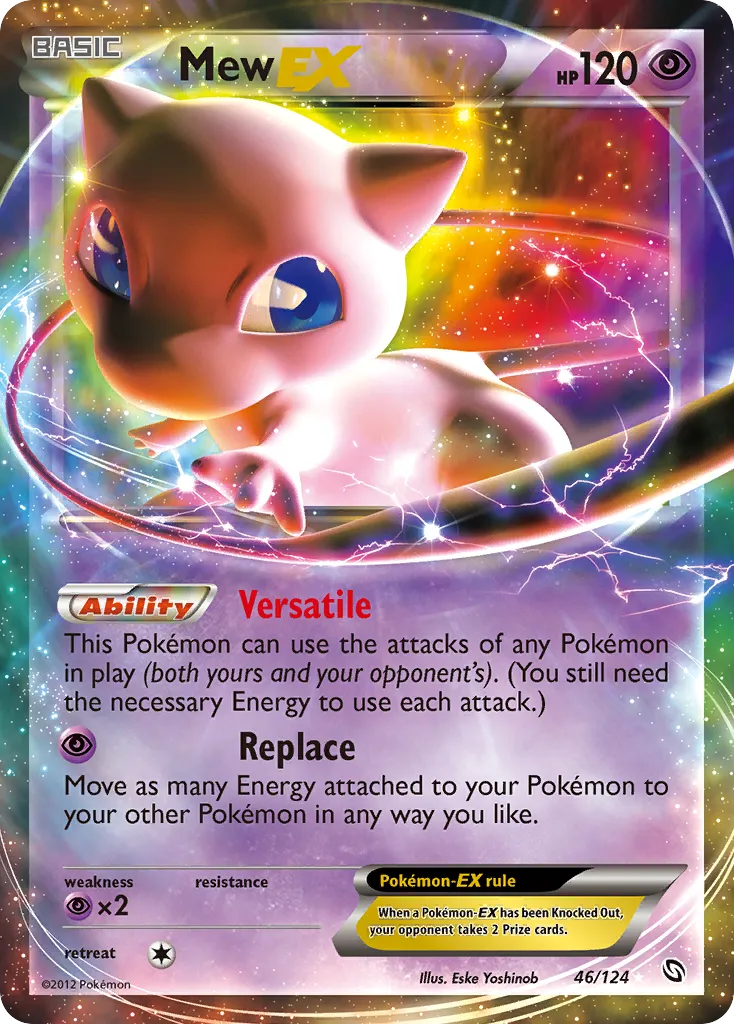 Mew EX — Dragons Exalted — Pokemon