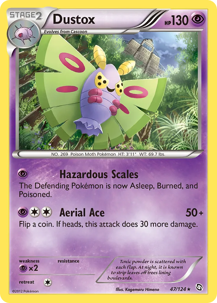 Dustox — Dragons Exalted — Pokemon