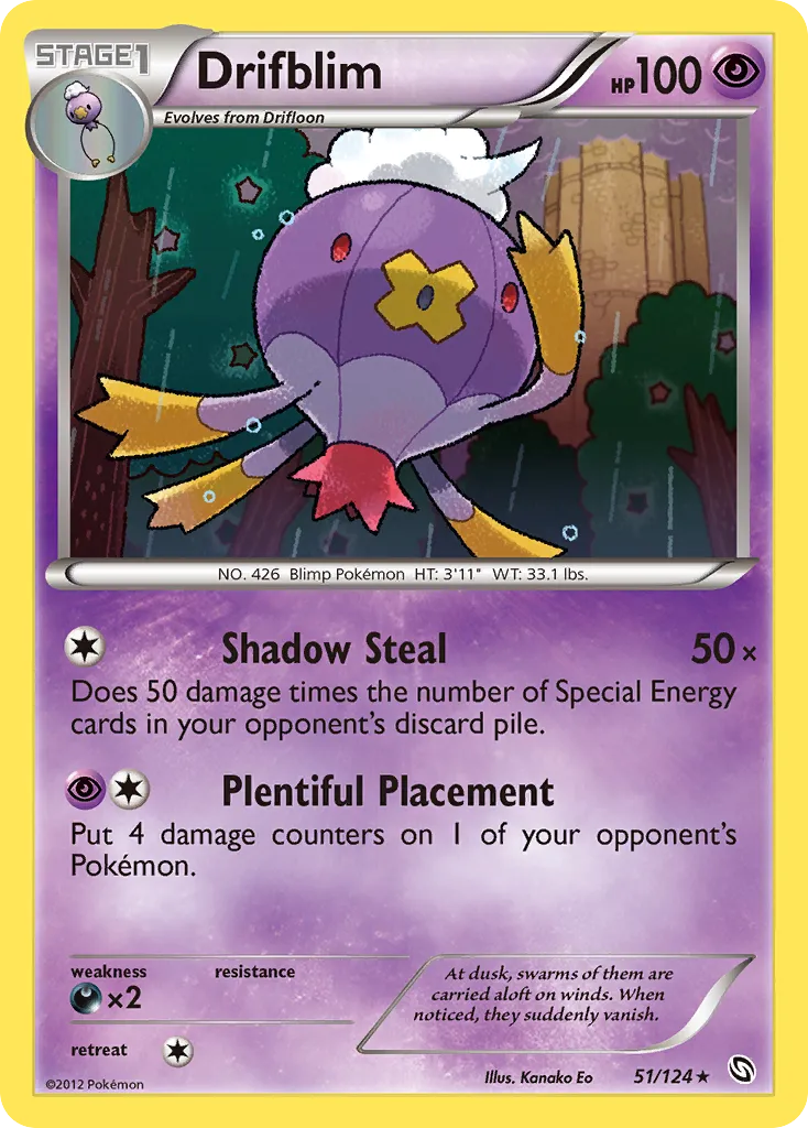 Drifblim — Dragons Exalted — Pokemon