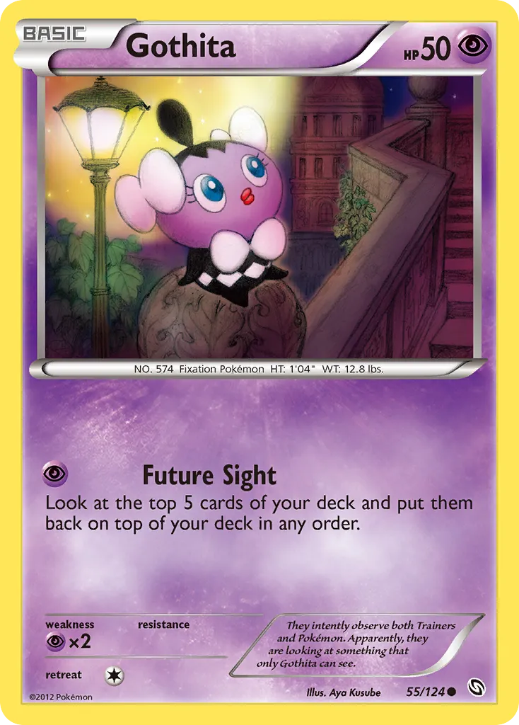Gothita — Dragons Exalted — Pokémon