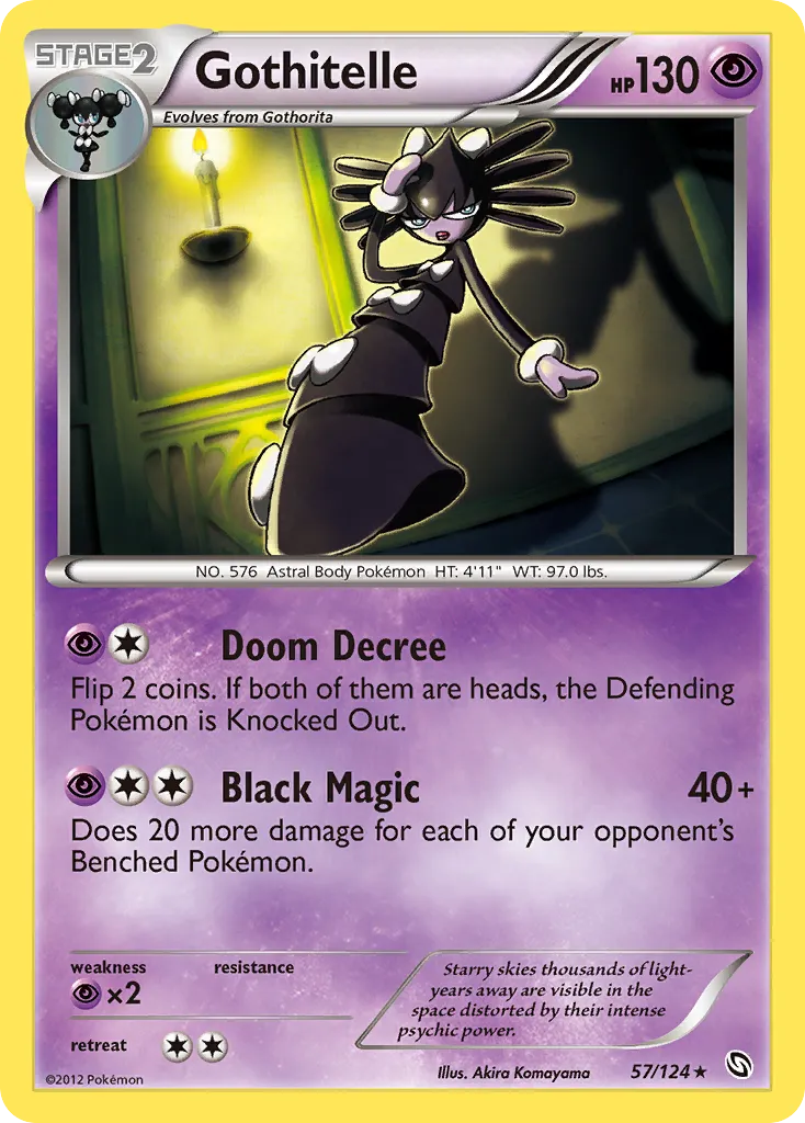 Gothitelle — Dragons Exalted — Pokemon