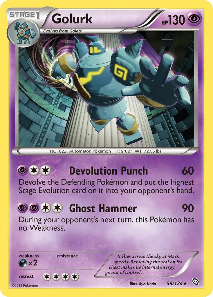 Golurk — Dragons Exalted — Pokemon