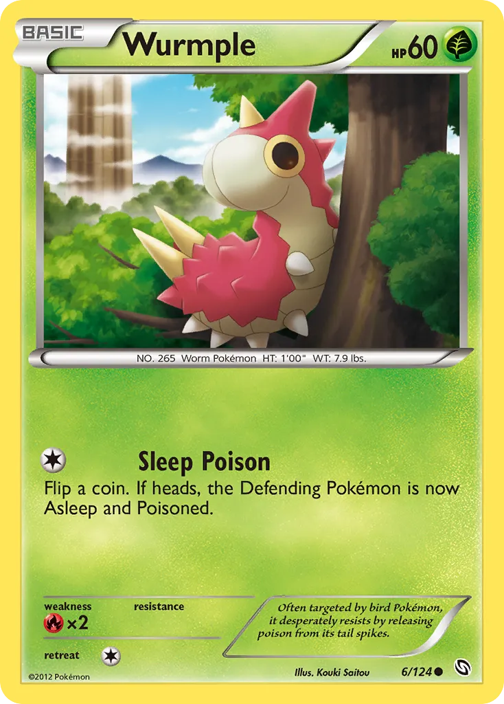Wurmple — Dragons Exalted — Pokemon