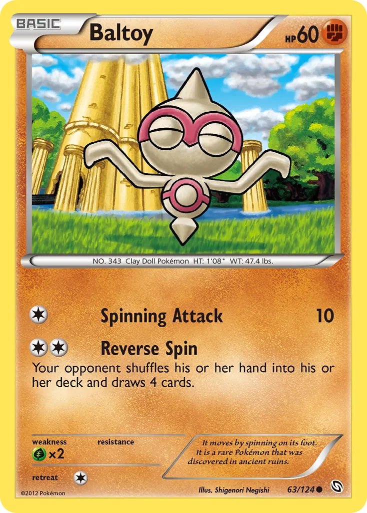 Baltoy — Dragons Exalted — Pokemon