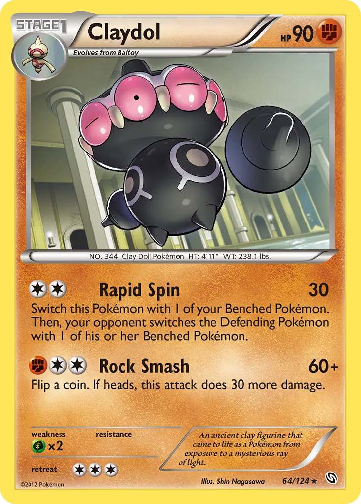 Claydol — Dragons Exalted — Pokémon
