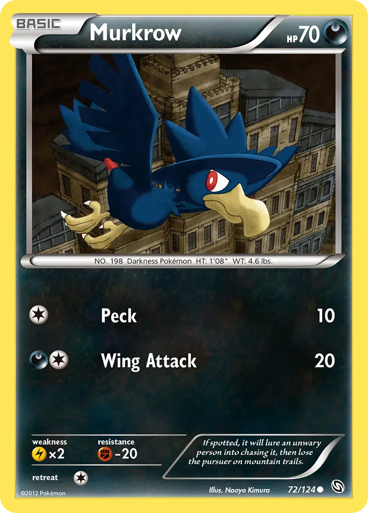 Murkrow — Dragons Exalted — Pokémon